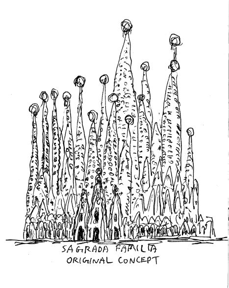 サクラダ ファミリア 聖家族贖罪教会 団塊ユニバース