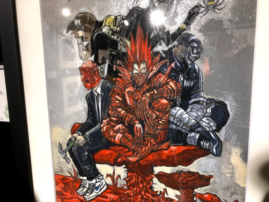 林田球 ドロヘドロ 複製原画 Dorohedoro シリアルナンバー入り